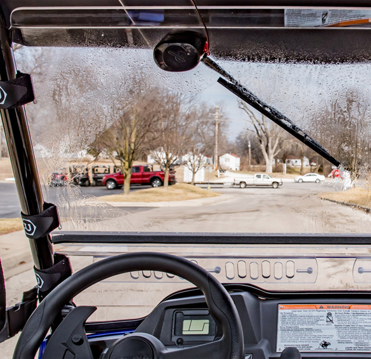 Evolution Windshield and Wiper - Polaris RZR 570, 800, XP 900