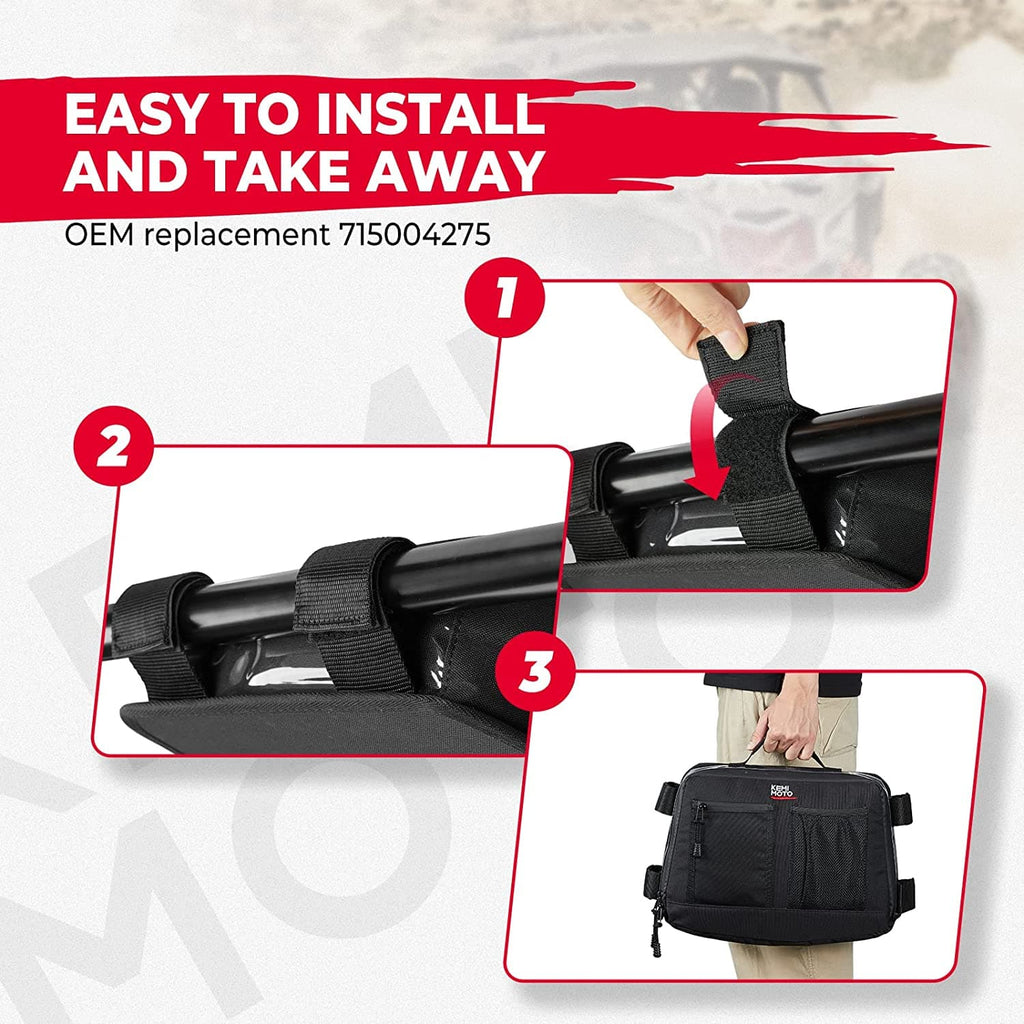 Overhead Roof Storage Bag for Can Am Maverick X3/X3 MAX – fits Can-Am Maverick X3 2-Seat (view 5)