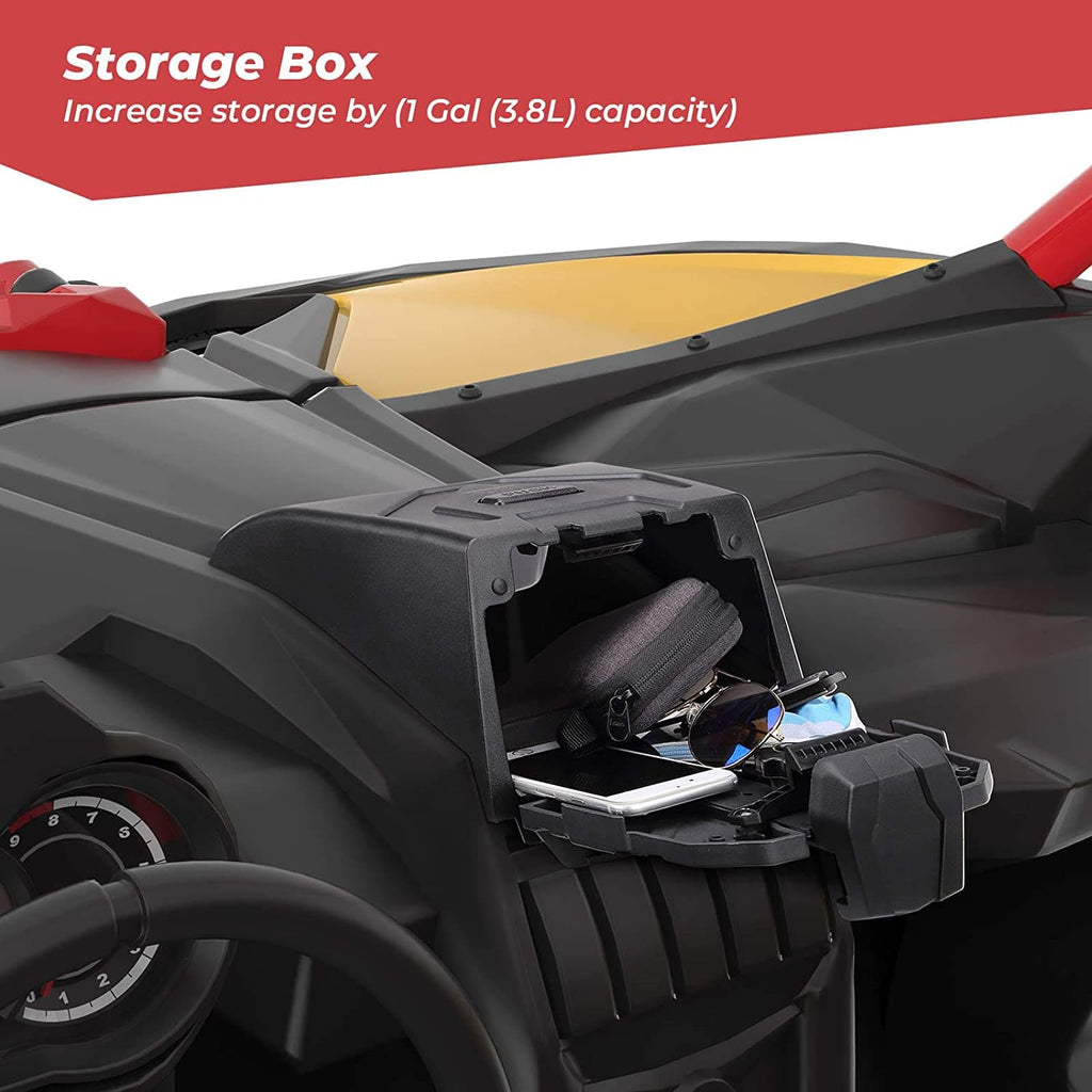 Tablet Holder With Storage Box for Can Am Maverick X3/Max