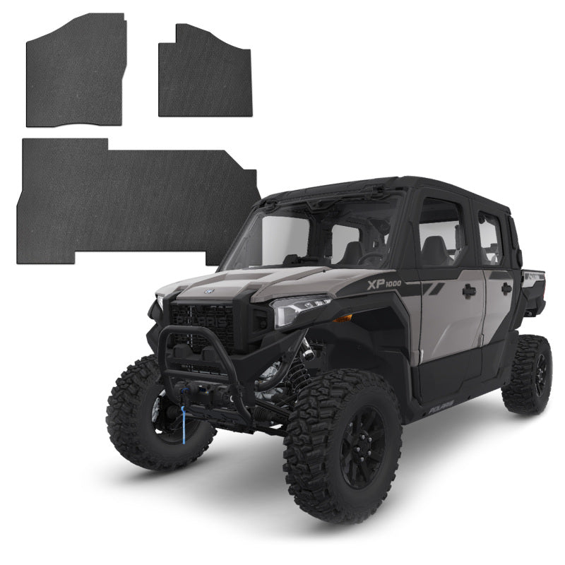 DEI 24-26 Polaris Xpedition ADV 4-Door Floor Mat Set - 3 Piece