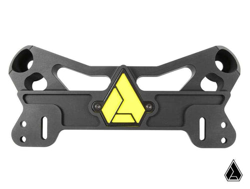 Assault Industries Lime Logo Back Plate (Maverick X3 Shock Tower Brace Only) – fits Can-Am Maverick X3 MAX
