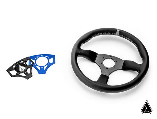 Assault Industries 350R Leather UTV Steering Wheel – fits Can-Am Commander (2011-2020)