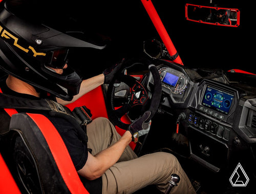 Assault Industries 350R Suede UTV Steering Wheel – fits Can-Am Commander (2021+)