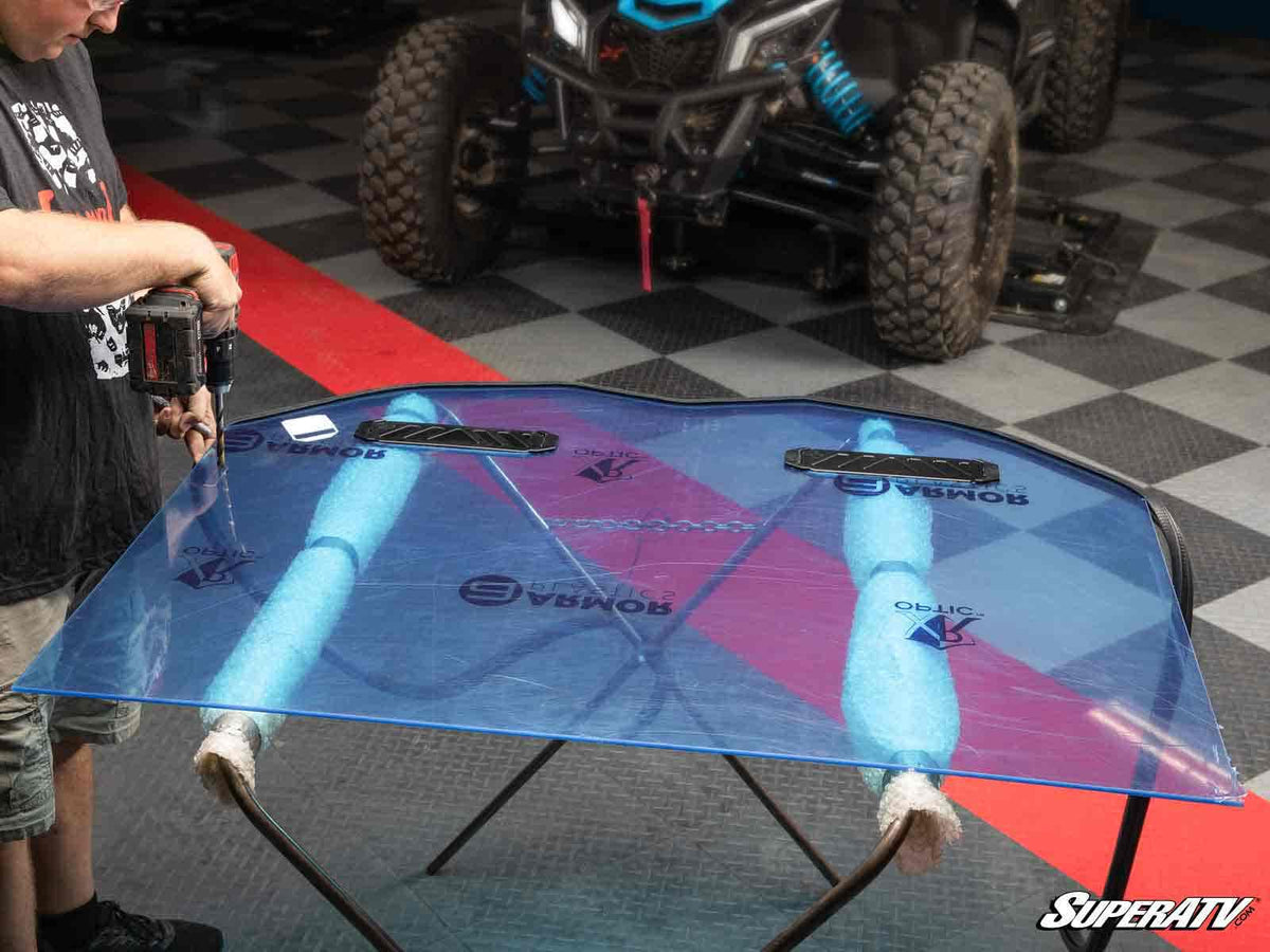 Polaris RZR Turbo R Custom Cage Windshield Kit – fits Polaris RZR Turbo R