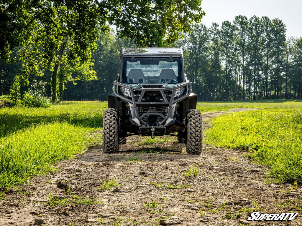 Can-Am Maverick Trail MaxDrive Power Flip Glass Windshield – fits Can-Am Maverick Trail 700 / 800 / 1000 (view 2)