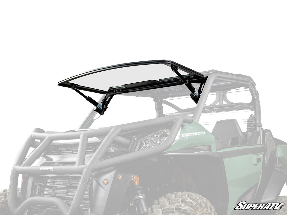 Can-Am Maverick Sport MaxDrive Power Flip Glass Windshield – fits Can-Am Maverick Sport 2-Seat