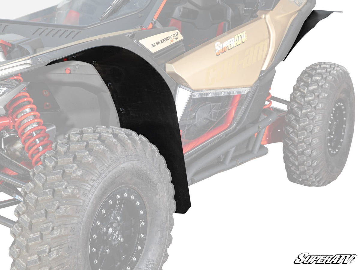 Can-Am Maverick X3 Low Profile Fender Flares – fits Can-Am Maverick X3 2-Seat