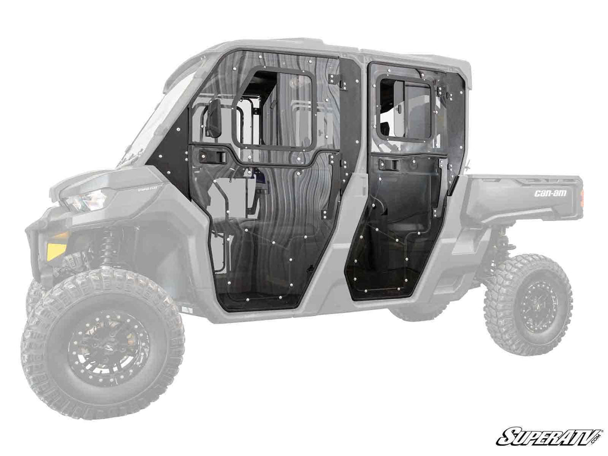 Can-Am Defender MAX HD7 Convertible Cab Enclosure Doors – fits Can-Am Defender HD7