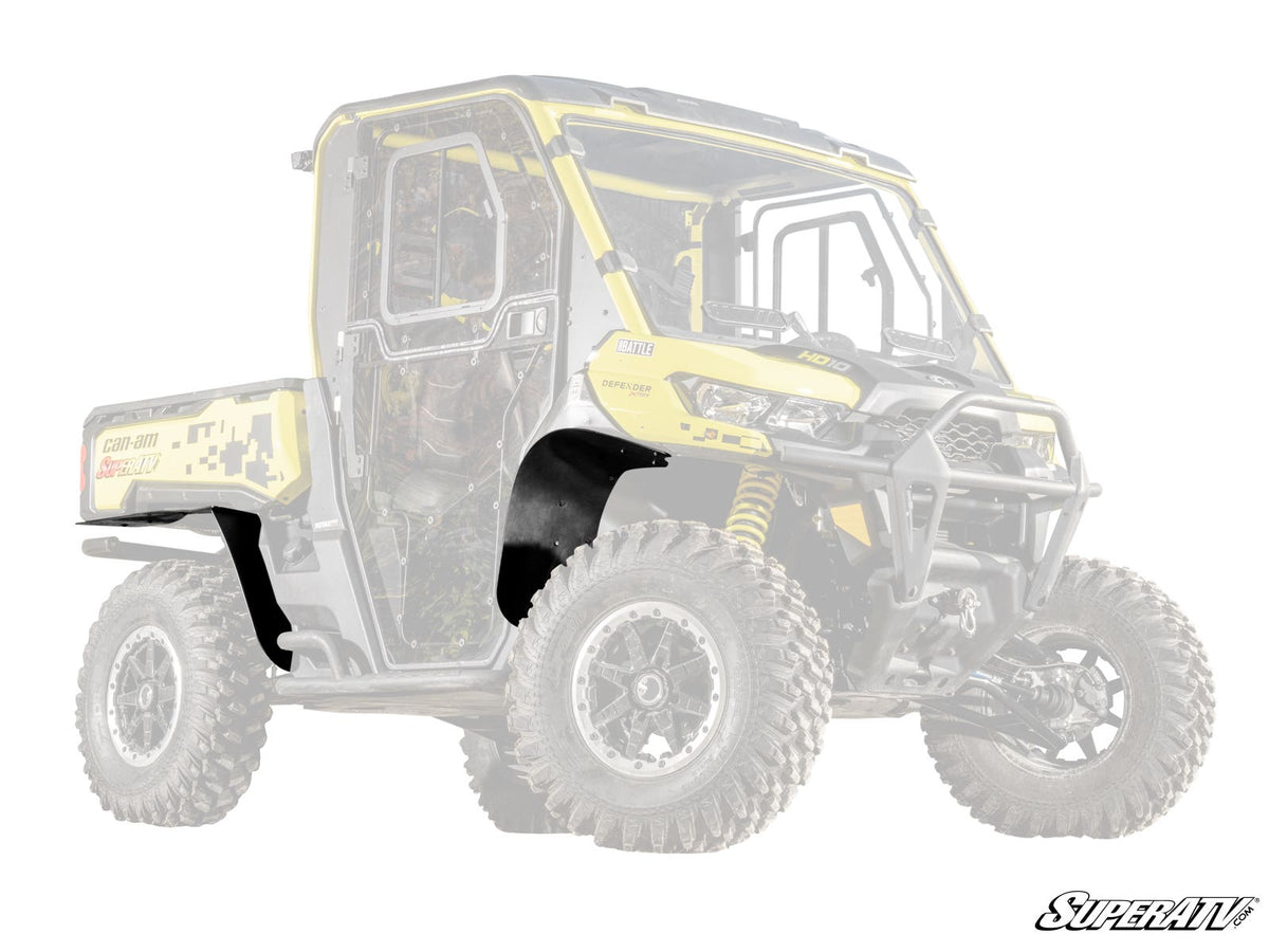 Can-Am Defender HD10 Low Profile Fender Flares – fits Can-Am Defender 6x6 HD10