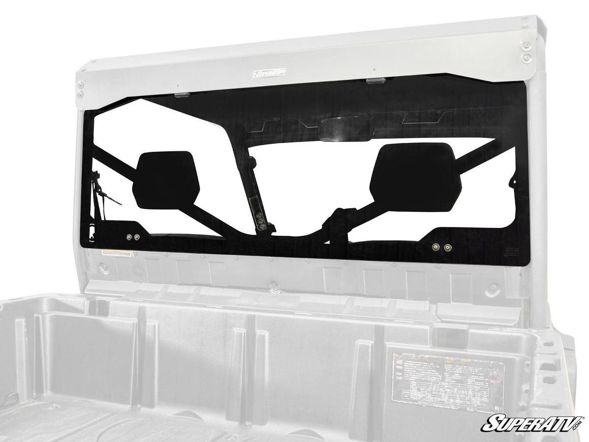 Can-Am Defender HD5 Rear Glass Windshield – fits Can-Am Defender HD5
