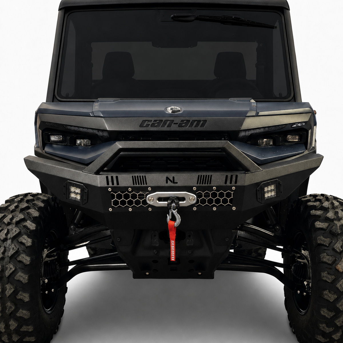 No Limit Front Winch Bumper with LED Lights - Can-Am Defender HD11 (2026+)