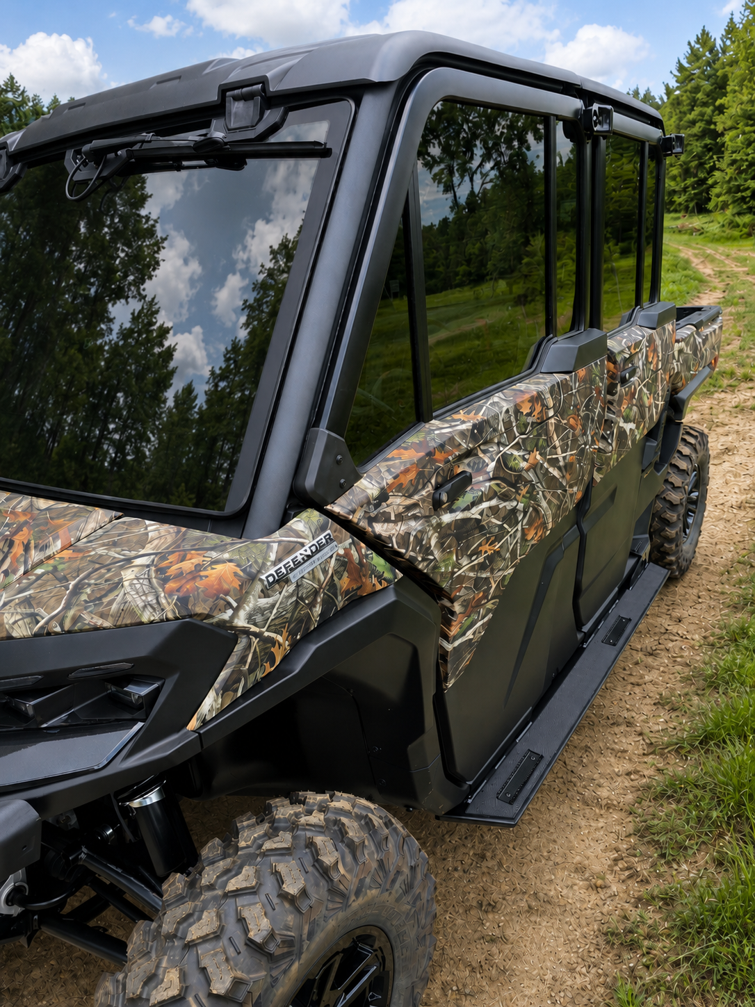 No Limit Rock Sliders & Side Steps - Can-Am Defender MAX HD11 (2026+)