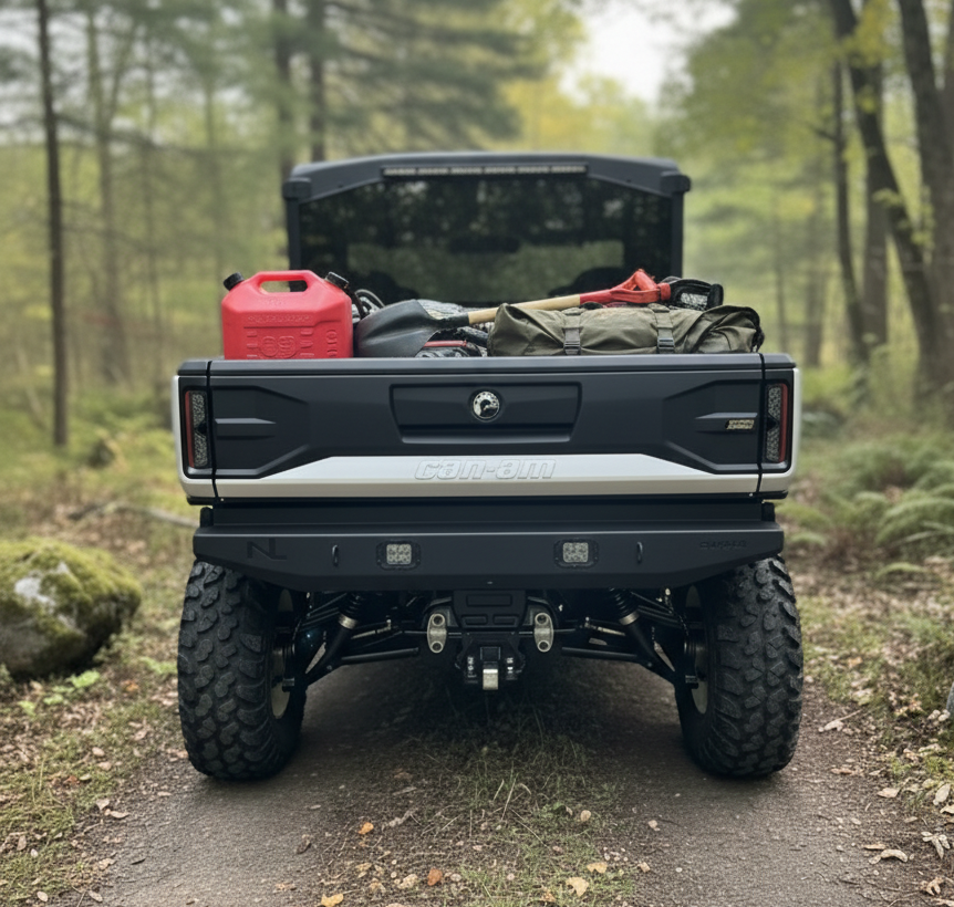 No Limit Rear Bumper with LED Lights & Camera Housing - Can-Am Defender HD11 (2026+)