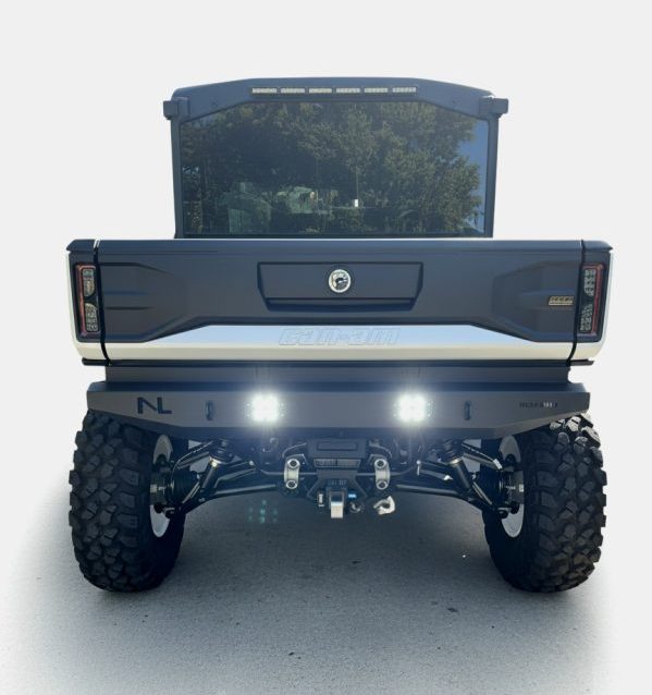 No Limit rear bumper with LED lights for Can-Am Defender HD11 - with lights on (view 7)