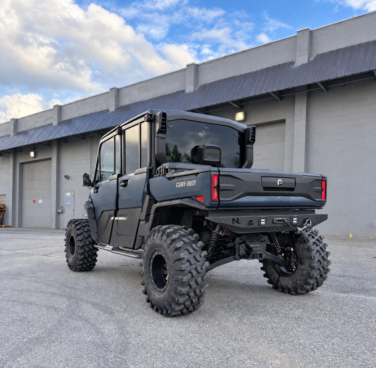 No Limit Rear Winch Bumper with LED Lights - Can-Am Defender HD11 (2026+)