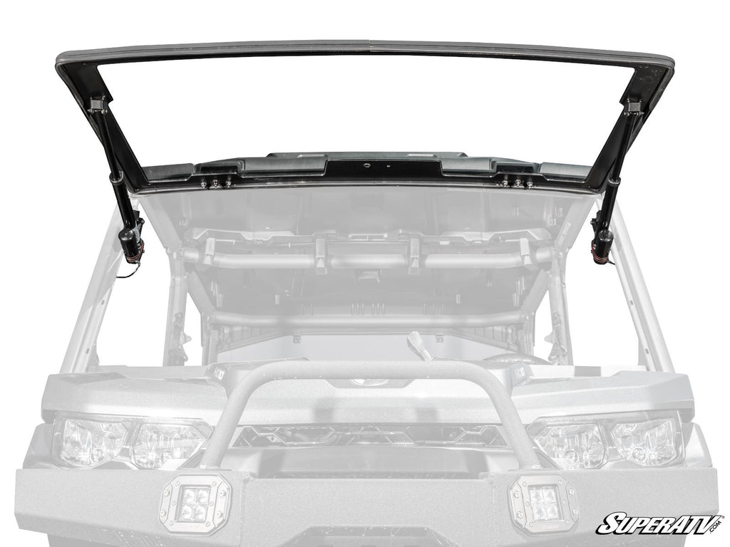 Can-Am Defender HD5 MaxDrive Power Flip Glass Windshield – fits Can-Am Defender HD5
