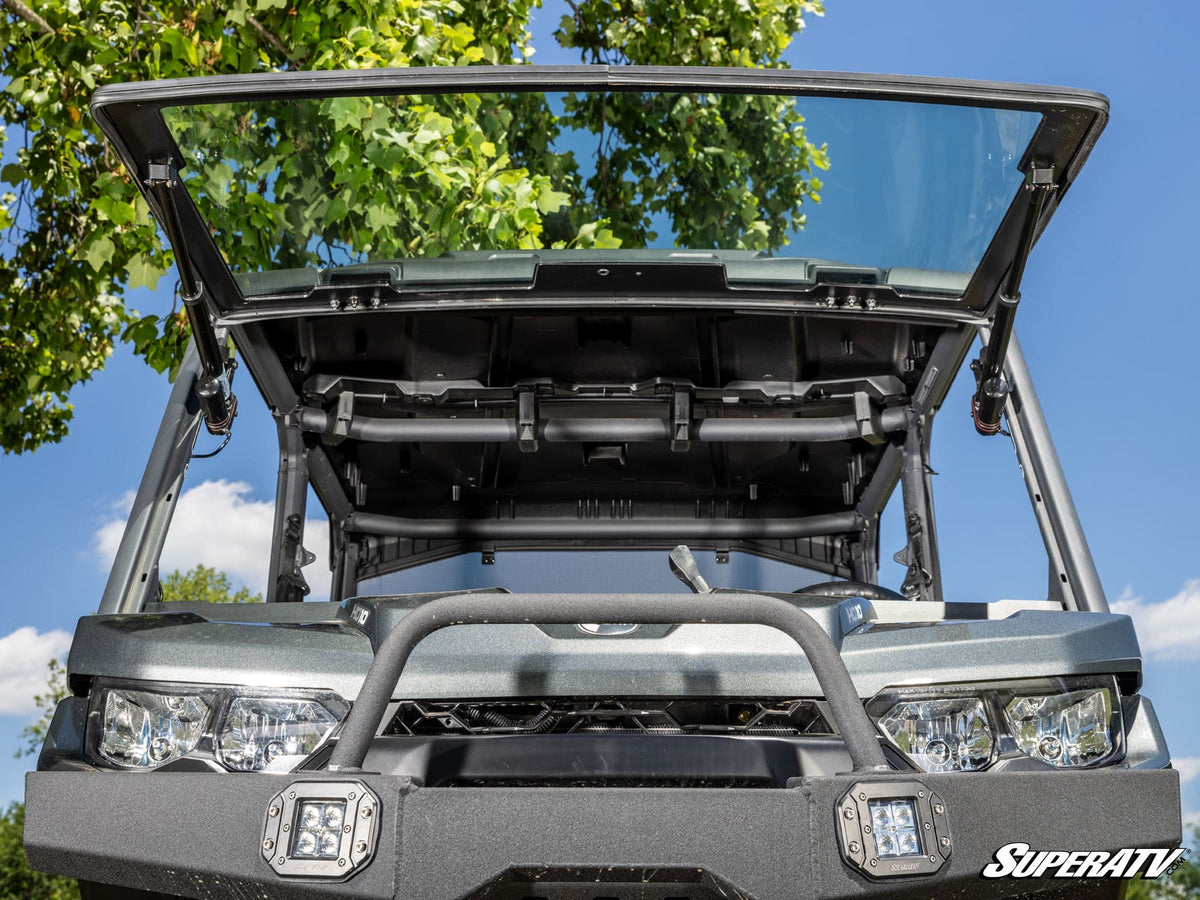 Can-Am Defender HD8 MaxDrive Power Flip Glass Windshield – fits Can-Am Defender MAX HD8