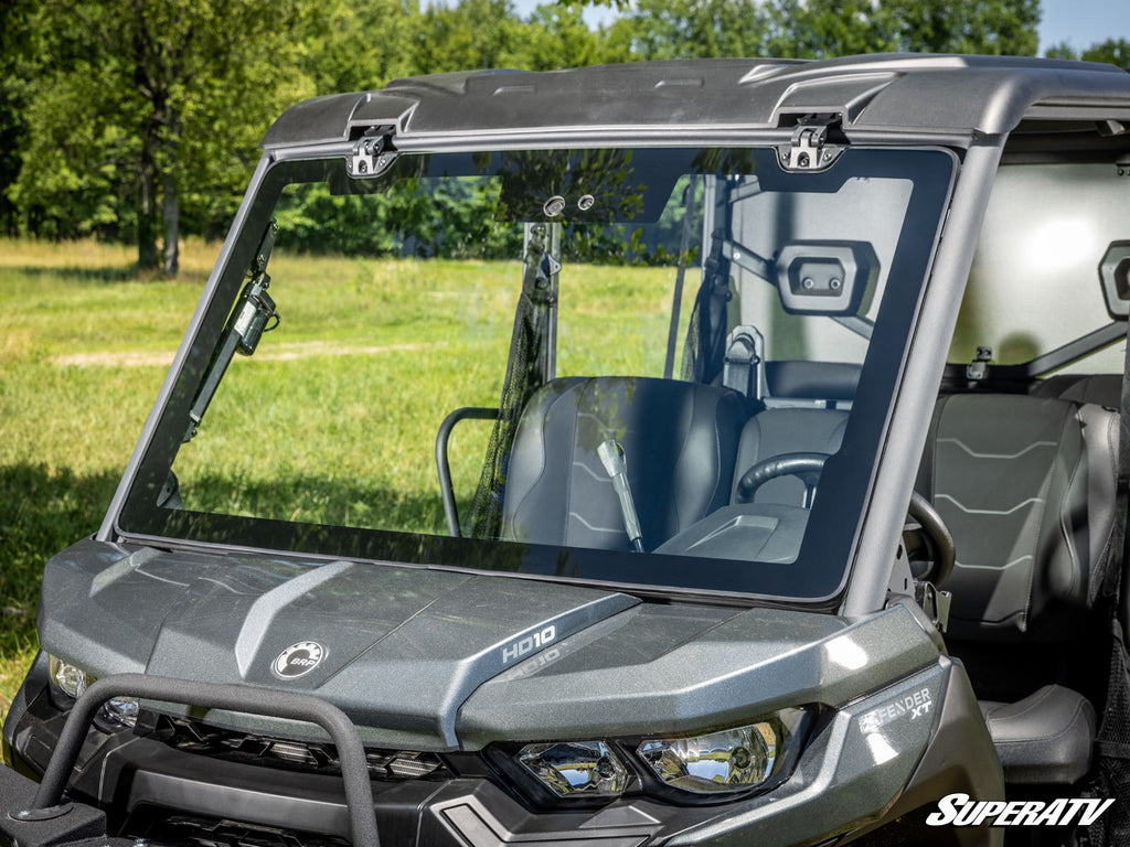 Can-Am Defender HD10 MaxDrive Power Flip Glass Windshield – fits Can-Am Defender HD10 (view 6)