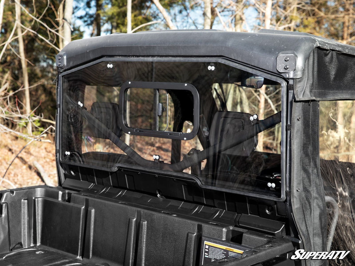 Can-Am Defender HD8 Sliding Rear Windshield – fits Can-Am Defender HD8 (view 3)