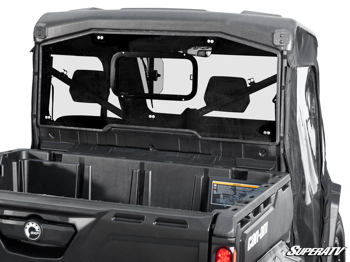 Can-Am Defender HD7 Sliding Rear Windshield – fits Can-Am Defender HD7