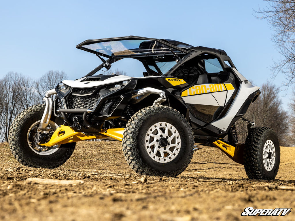Can-Am Maverick R MaxDrive Power Flip Windshield – fits Can-Am Maverick R MAX