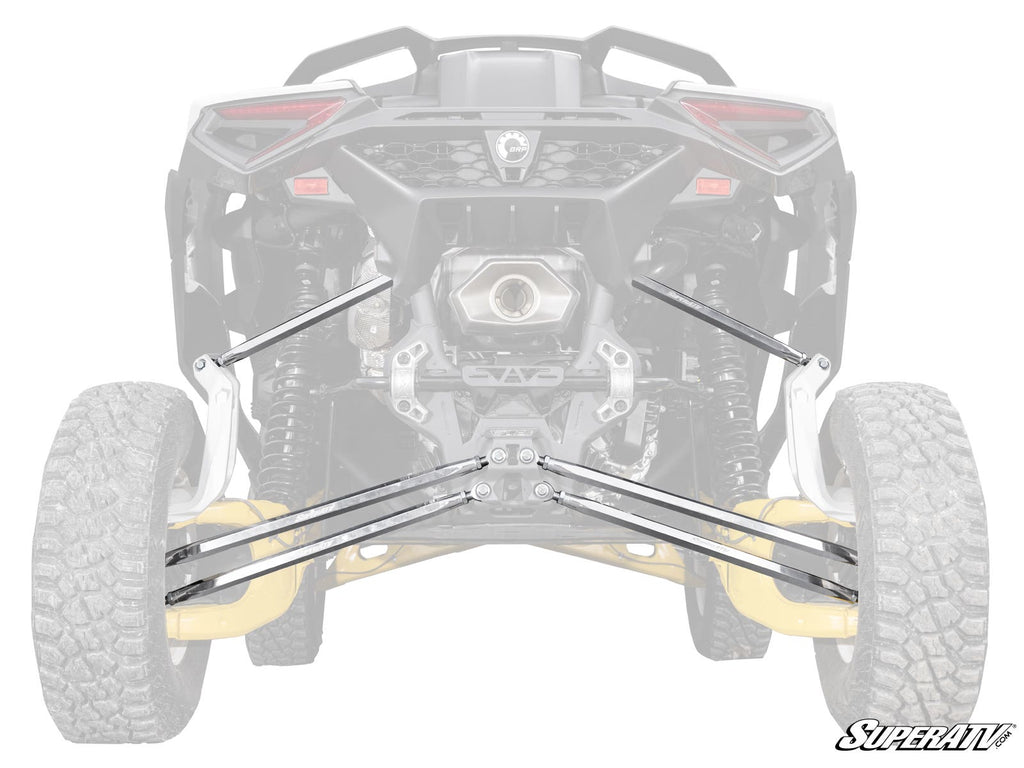 Can-Am Maverick R Billet Aluminum Hex Radius Arms – fits Can-Am Maverick R 2-Seat