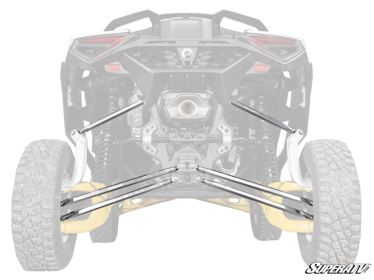 Can-Am Maverick R Billet Aluminum Hex Radius Arms – fits Can-Am Maverick R 2-Seat