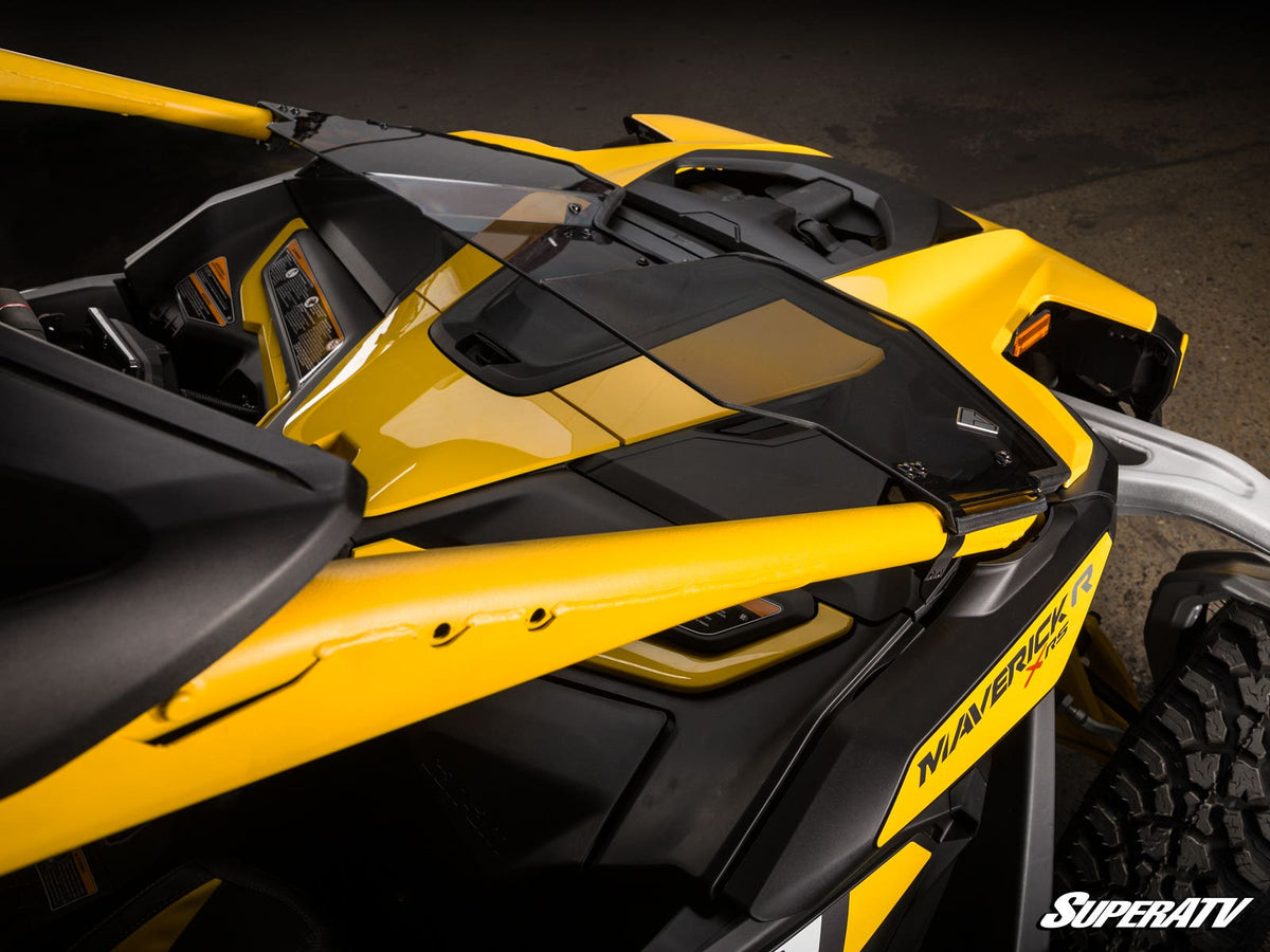 Assault Industries Can-Am Maverick R Half Windshield – fits Can-Am Maverick R 2-Seat (view 5)