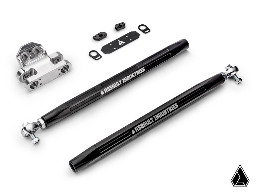 Assault Industries Can-Am Maverick R Turret Style Heavy-Duty Tie Rods – fits Can-Am Maverick R 2-Seat