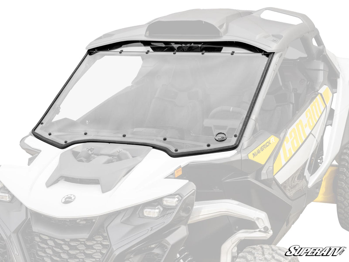 Can-Am Maverick R Scratch-Resistant Full Windshield – fits Can-Am Maverick R 2-Seat