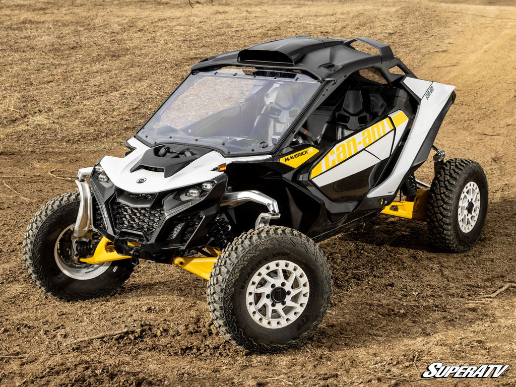 Can-Am Maverick R Scratch-Resistant Full Windshield – fits Can-Am Maverick R MAX