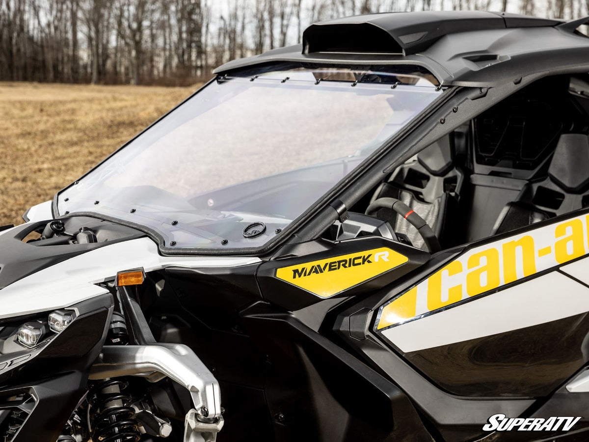 Can-Am Maverick R Scratch-Resistant Full Windshield – fits Can-Am Maverick R 2-Seat (view 5)