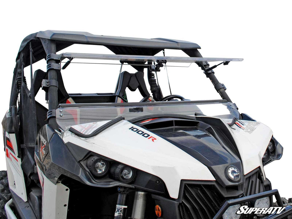 Can-Am Maverick Flip Windshield