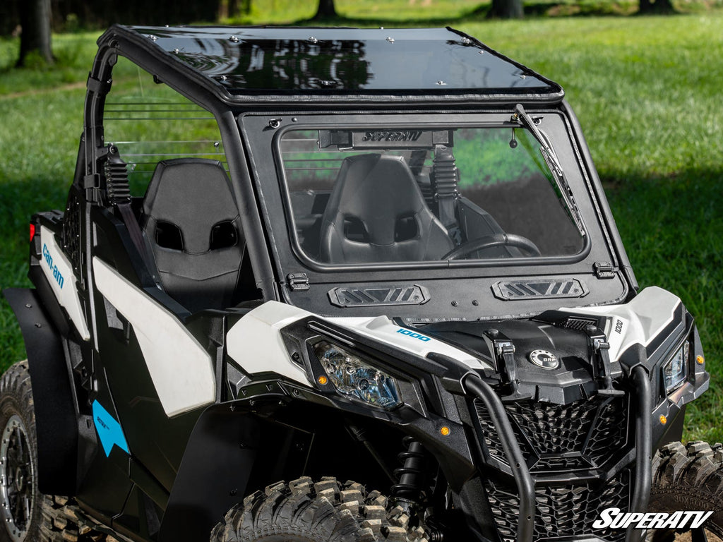Can-Am Maverick Trail Flip Down Glass Windshield – fits Can-Am Maverick Trail 700 / 800 / 1000 (view 5)