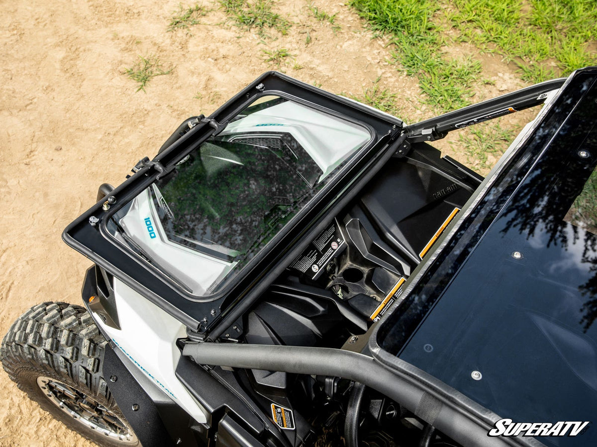 Can-Am Maverick Sport Flip Down Glass Windshield – fits Can-Am Maverick Sport MAX (view 6)