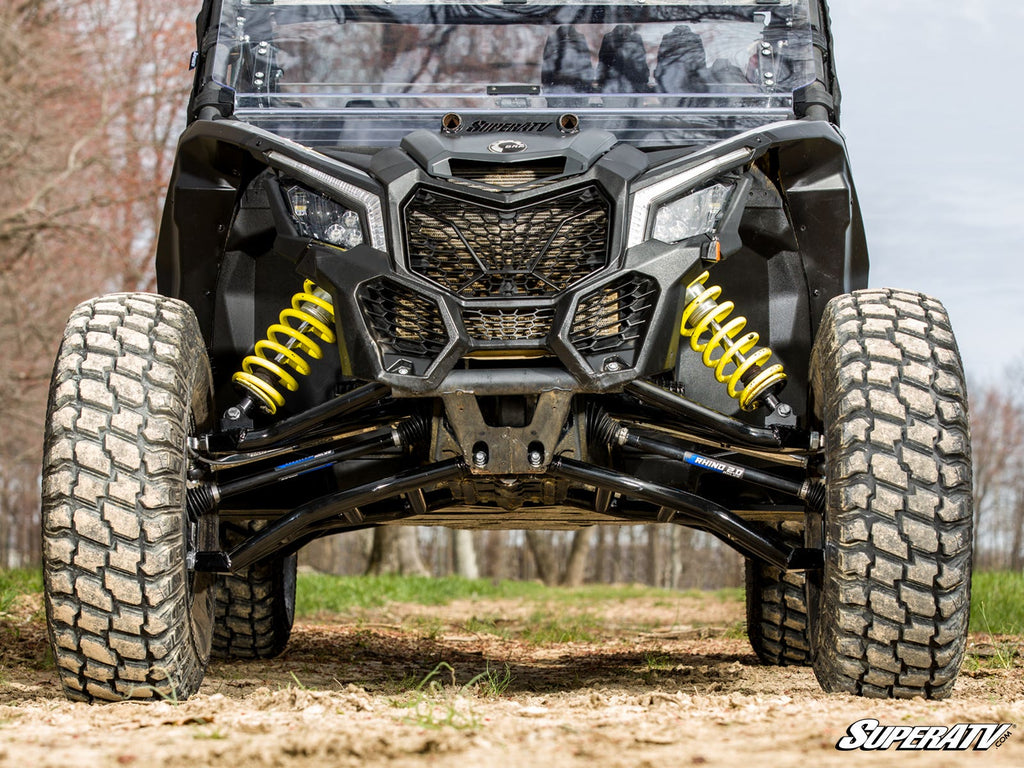 Can-Am Maverick X3 Atlas Pro Heim Joint 1.5" Forward Offset A-Arms – fits Can-Am Maverick X3 MAX