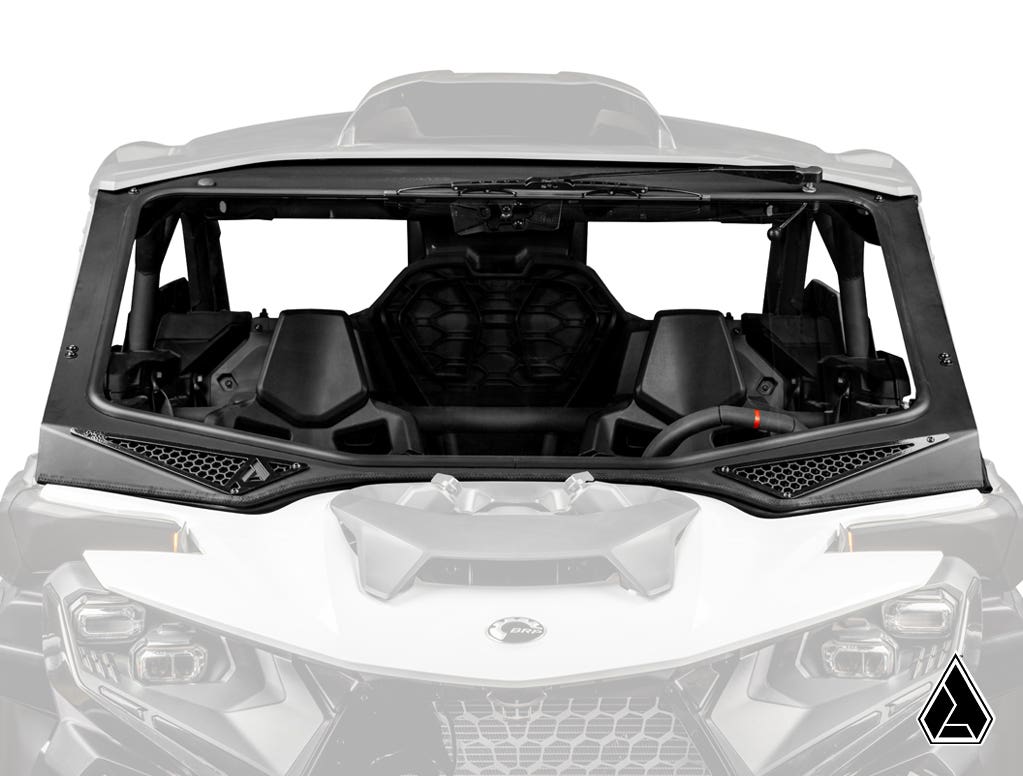 Assault Industries Can-Am Maverick R Glass Windshield – fits Can-Am Maverick R 2-Seat