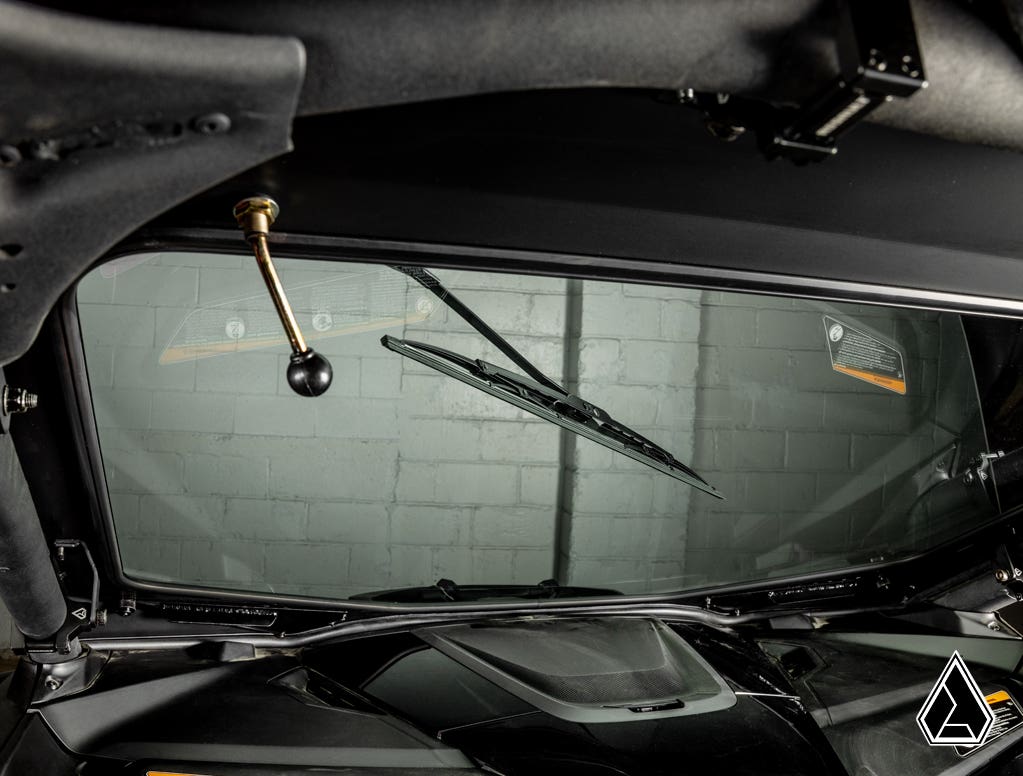 Assault Industries Can-Am Maverick R Glass Windshield – fits Can-Am Maverick R 2-Seat (view 7)