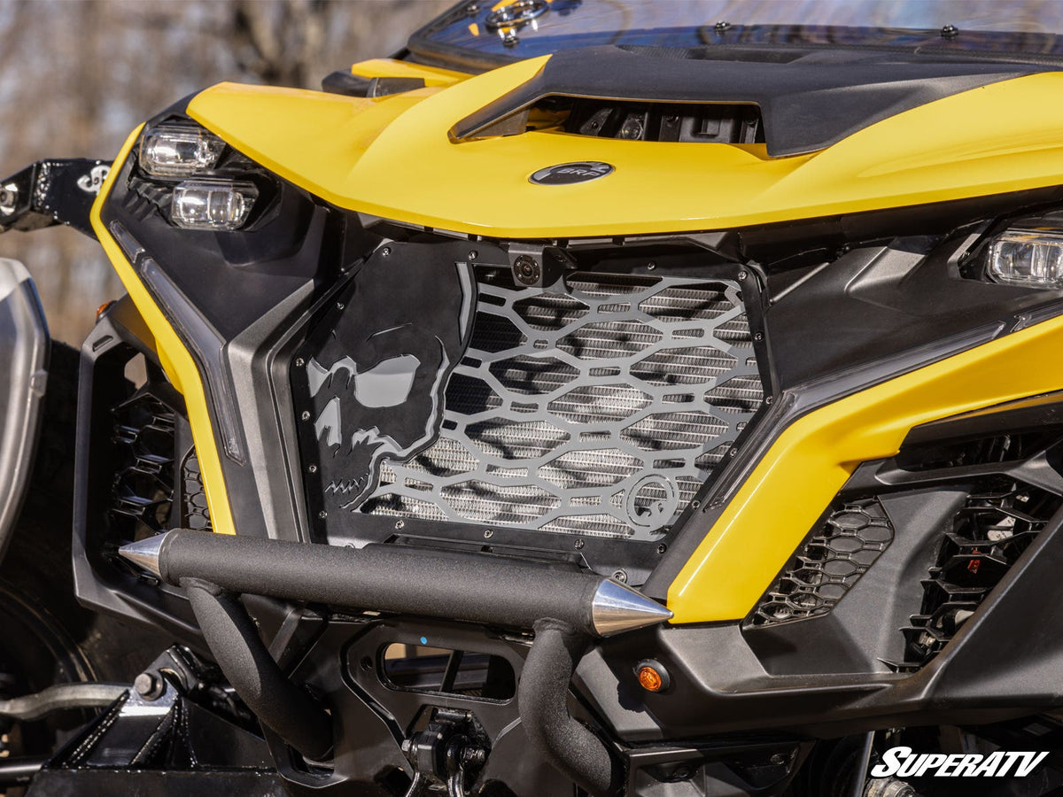 Can-Am Maverick R Skull Style Grille Insert – fits Can-Am Maverick R MAX