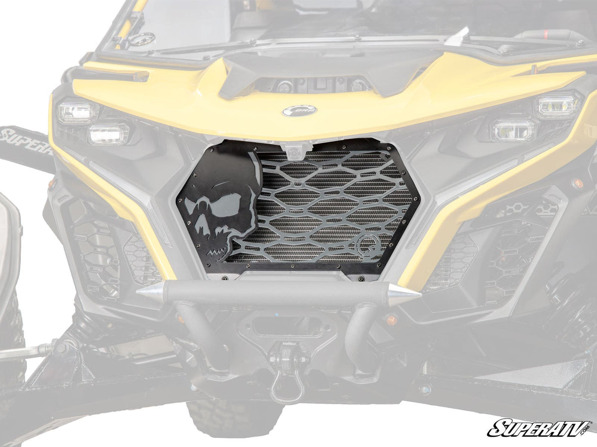 Can-Am Maverick R Skull Style Grille Insert – fits Can-Am Maverick R 2-Seat