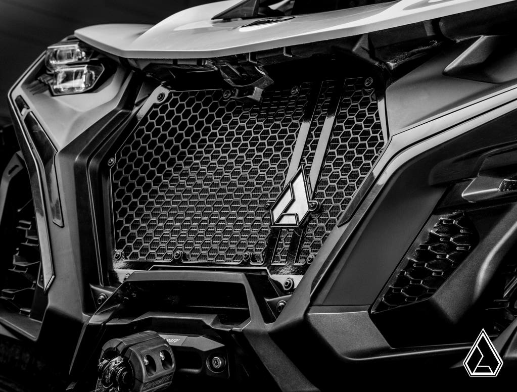 Assault Industries Can-Am Maverick R Hellfire V2 Front Grille – fits Can-Am Maverick R MAX (view 4)