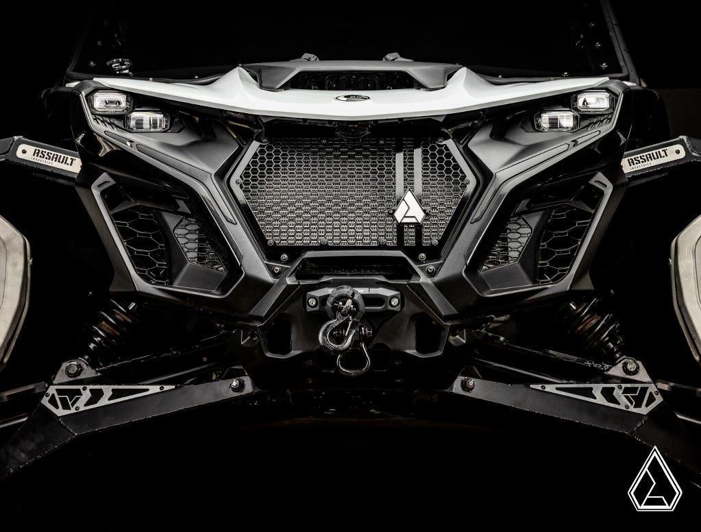 Assault Industries Can-Am Maverick R Hellfire V2 Front Grille – fits Can-Am Maverick R MAX (view 6)