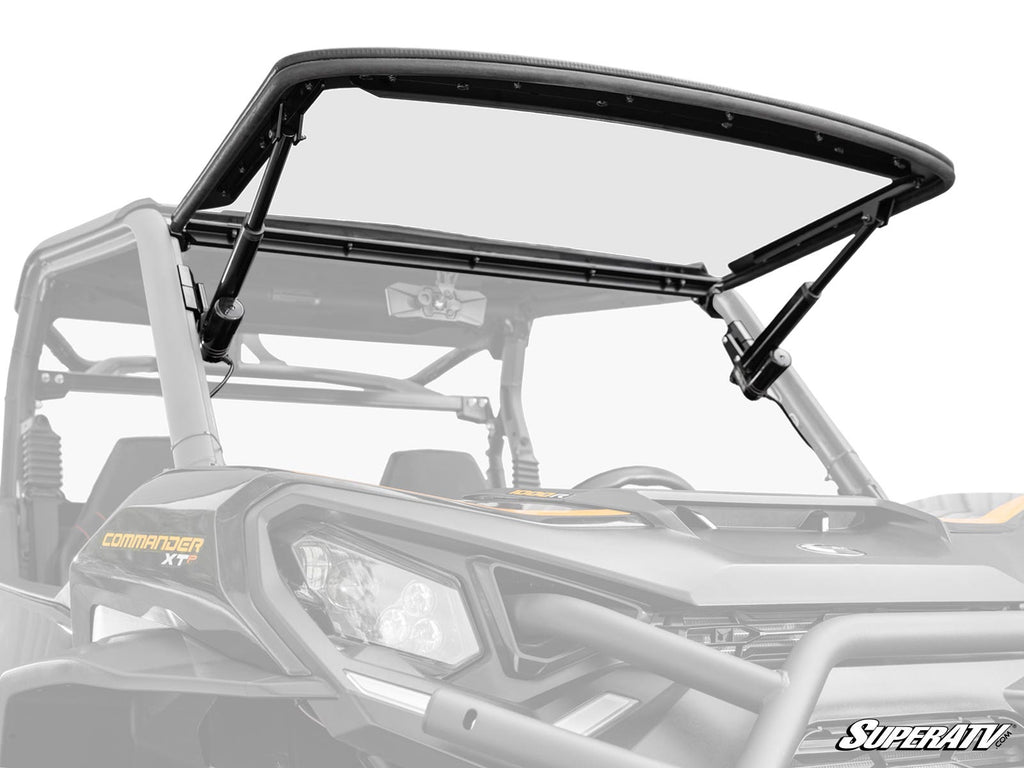 Can-Am Maverick Sport MaxDrive Power Flip Windshield – fits Can-Am Maverick Sport 2-Seat