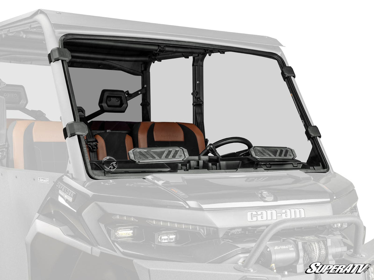 Can-Am Defender HD11 Vented Full Windshield – fits Can-Am Defender HD11