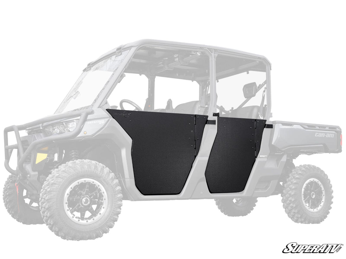 Can-Am Defender HD9 MAX HDPE Half Doors – fits Can-Am Defender HD9