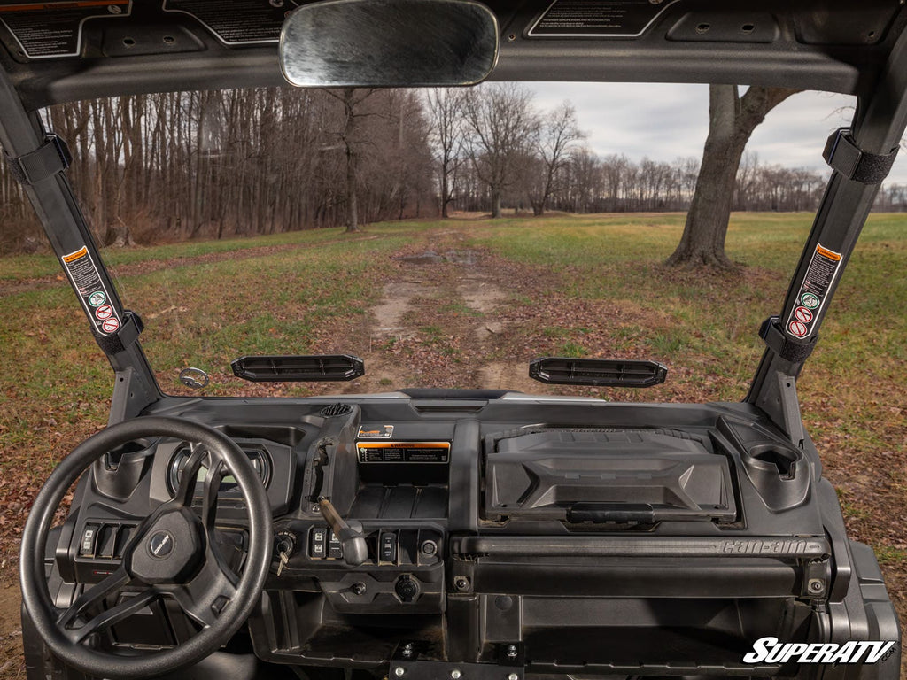 Can-Am Defender HD10 Vented Full Windshield – fits Can-Am Defender 6x6 HD10 (view 5)
