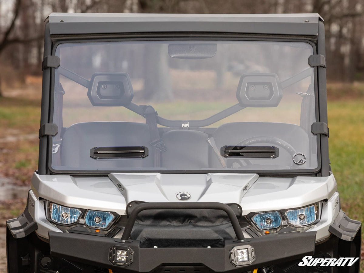 Can-Am Defender HD9 Vented Full Windshield – fits Can-Am Defender HD9 (view 3)