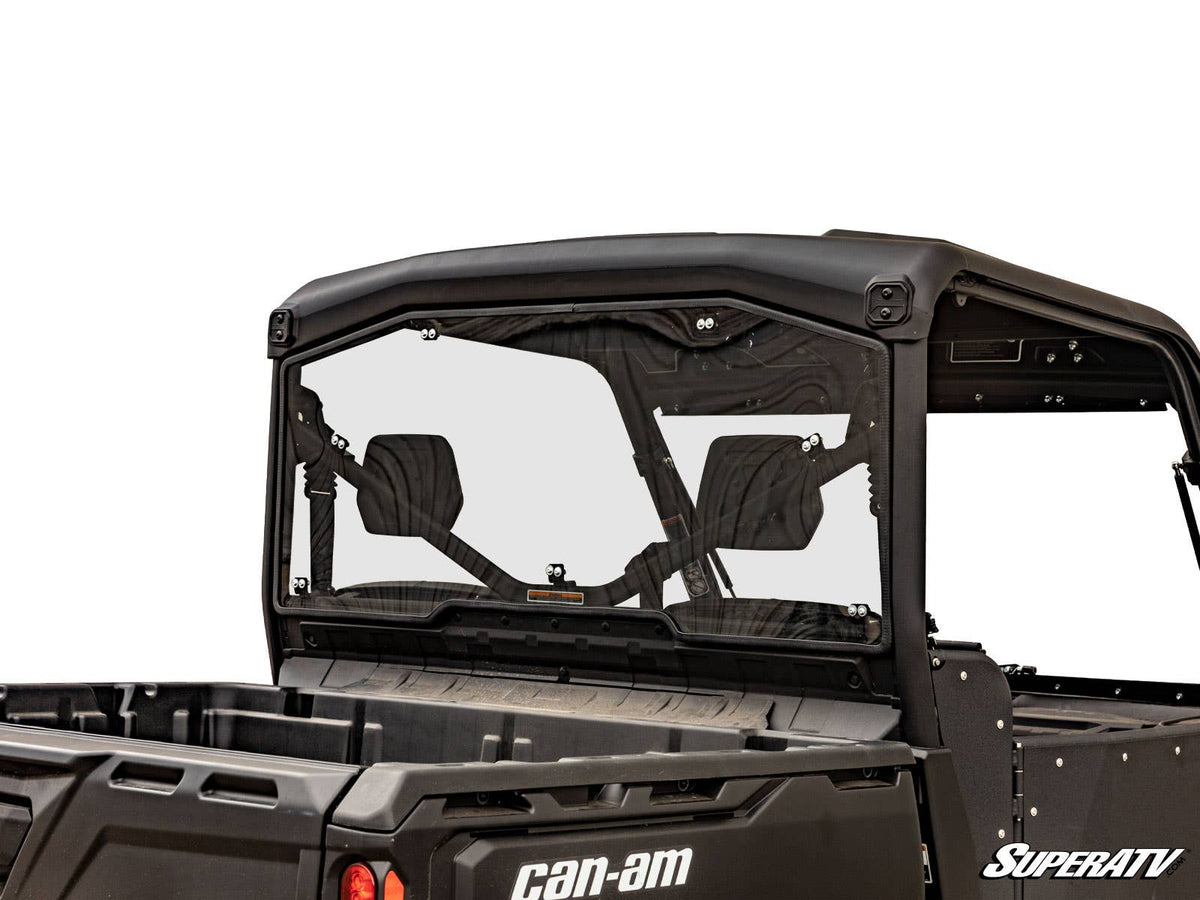 Can-Am Defender HD10 Rear Windshield – fits Can-Am Defender 6x6 HD10