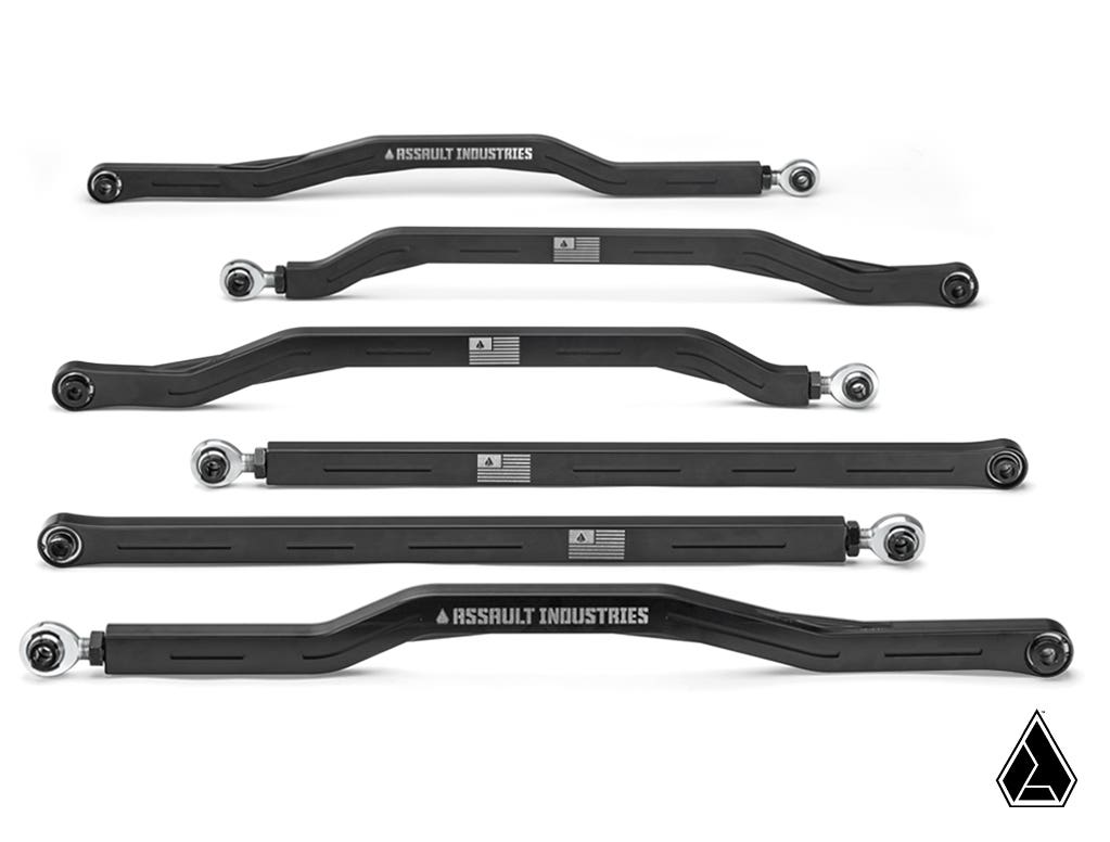 Assault Industries Can-Am Maverick R High-Clearance Billet Aluminum Radius Arms – fits Can-Am Maverick R 2-Seat