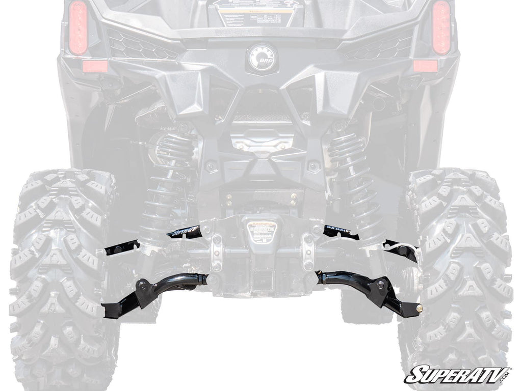 Can-Am Maverick Trail High Clearance 1.5" Rear Offset A-Arms – fits Can-Am Maverick Trail 700 / 800 / 1000